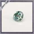 Forever Shining Brillant Cut 8.5mm bleu vert vert Moissanite Gemstone